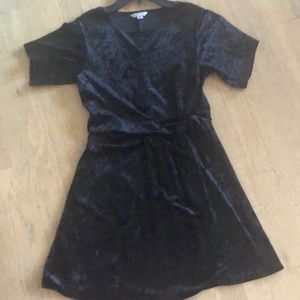 Habitual girl...lovely black velvet dress Sz 12
